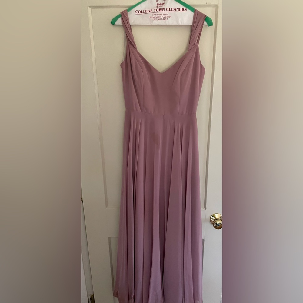 Dusty Rose Bridesmaid Dress